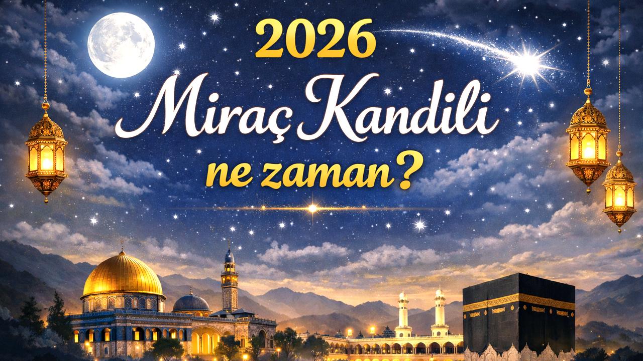 2026 Miraç Kandili ne zaman? Miraç Kandili'nin önemi nedir? Miraç gecesi okunacak dualar