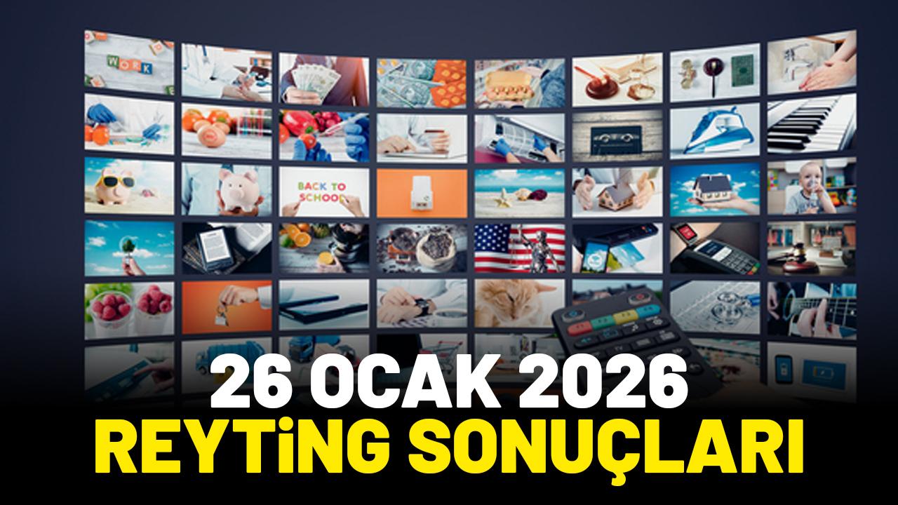 26 Ocak 2026 reyting sonuçları! Hangi program birinci oldu?