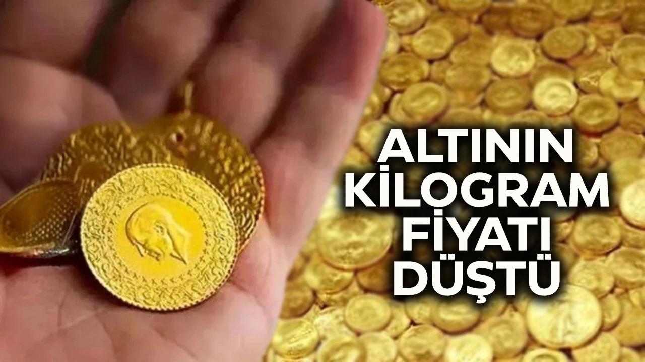 Altının kilogram fiyatı düştü