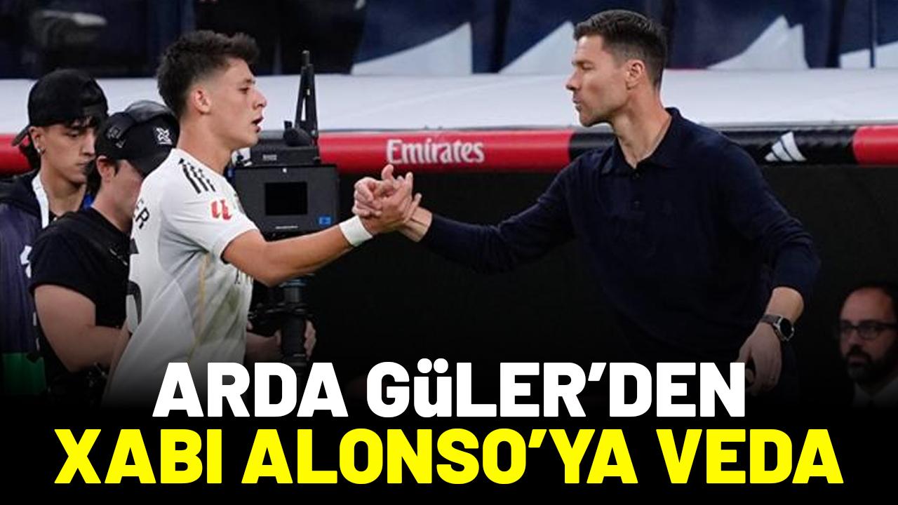 Arda Güler Xabi Alonso'ya bu sözlerle veda etti