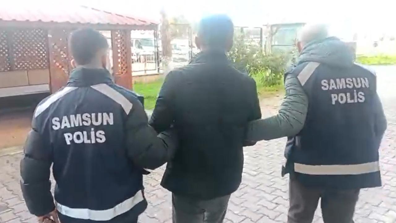 Bafra’da 23 yılı aşkın hapis cezası bulunan firari yakalandı