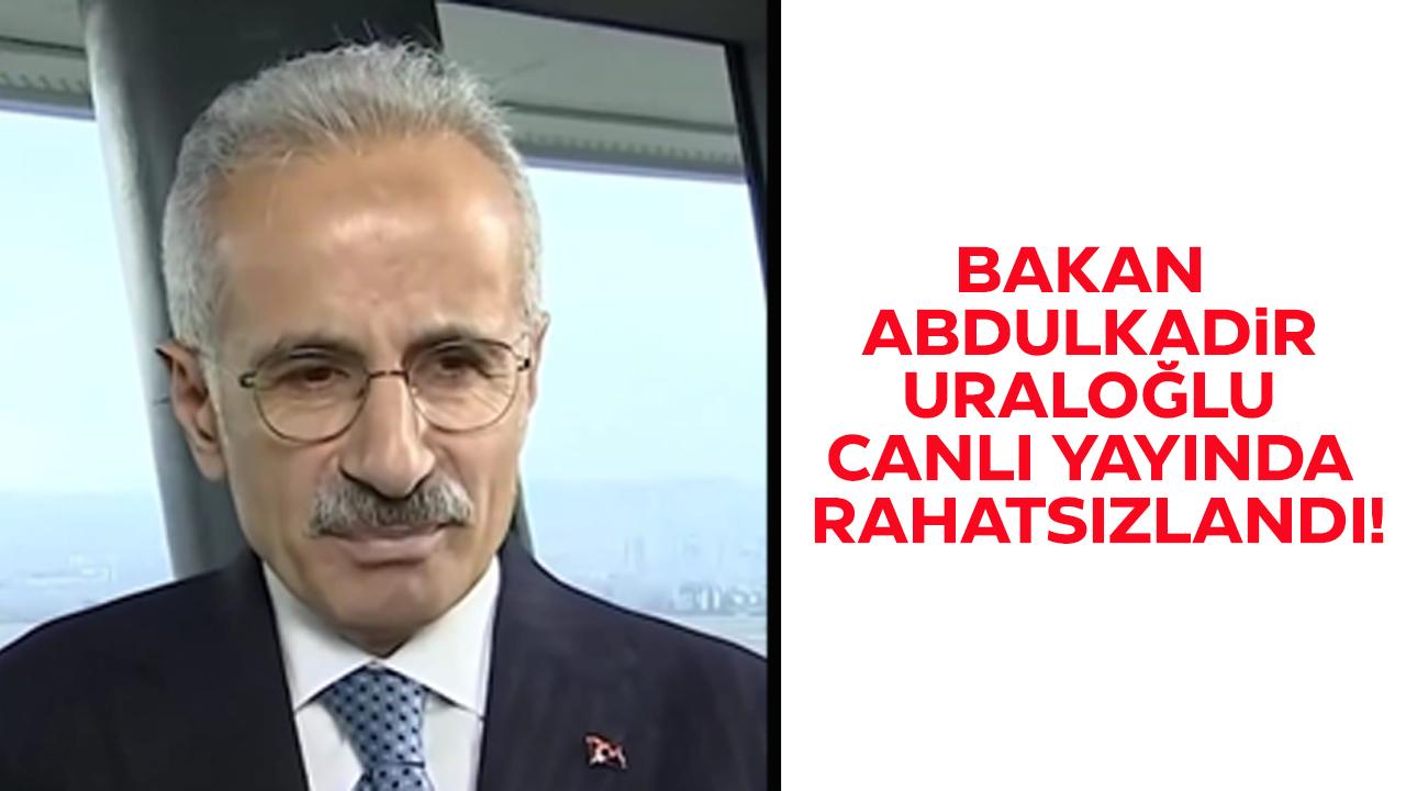 Bakan Uraloğlu canlı yayında rahatsızlandı! Abdulkadir Uraloğlu kimdir?