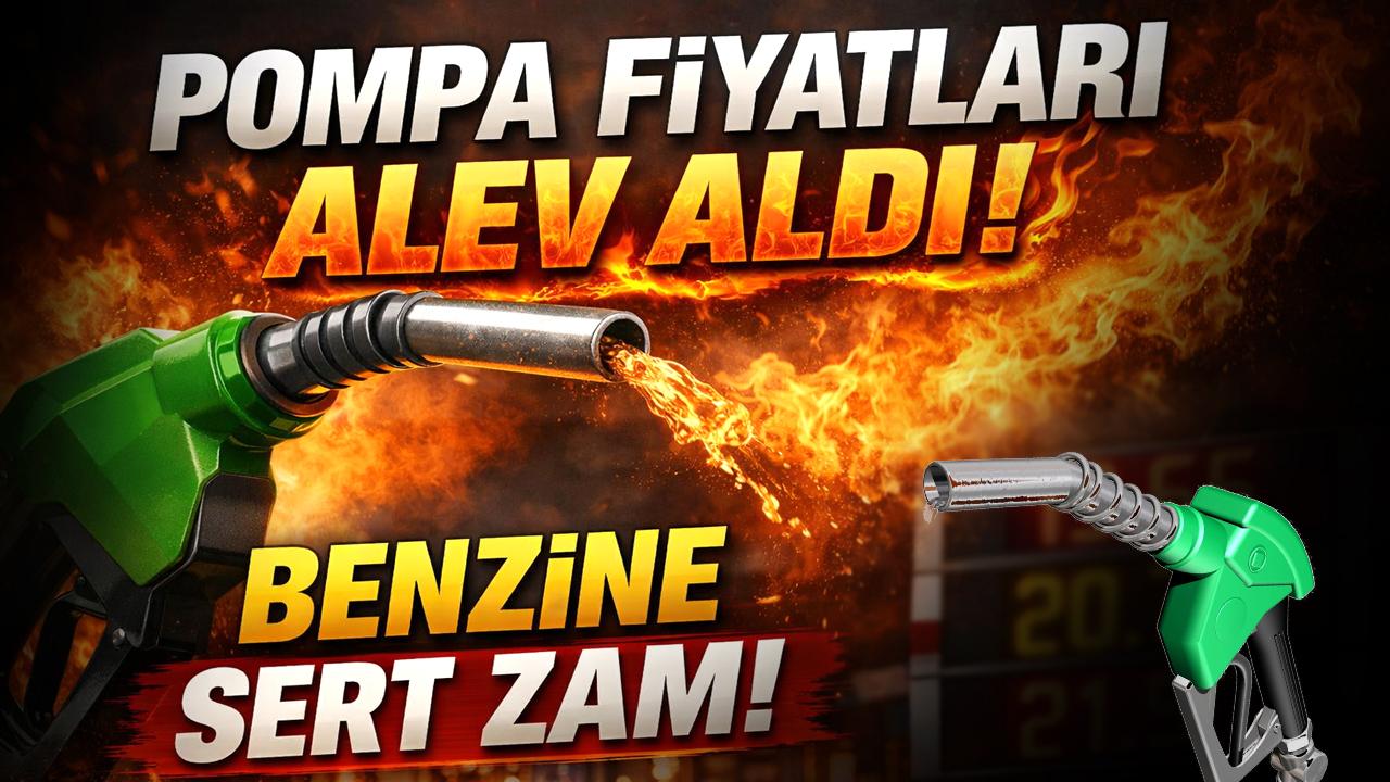 Benzine büyük zam! Tabelalar bir gecede değişti, Benzine sert zam