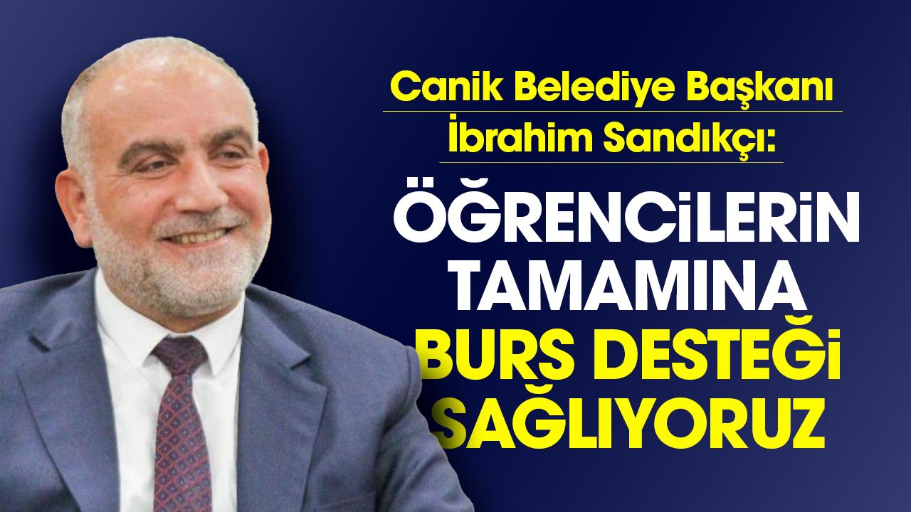 Canik Belediyesi öğrencilerin tamamına burs desteği sağlıyor