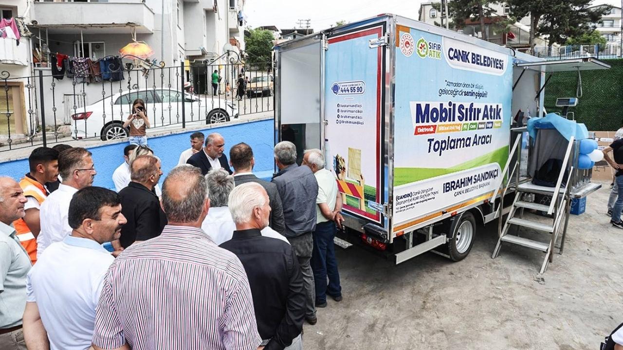 Canik’te atıklar dönüşüyor: Aile bütçesine katkı sağlanıyor