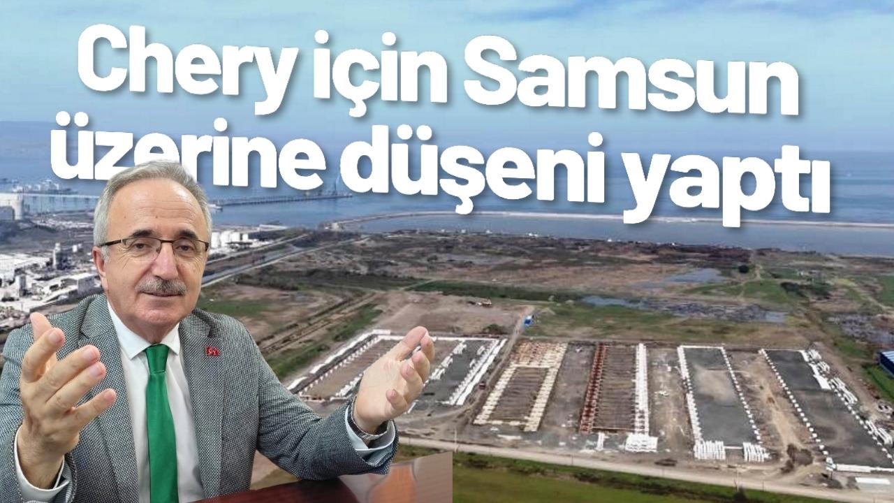 Chery için Samsun üzerine düşeni yaptı