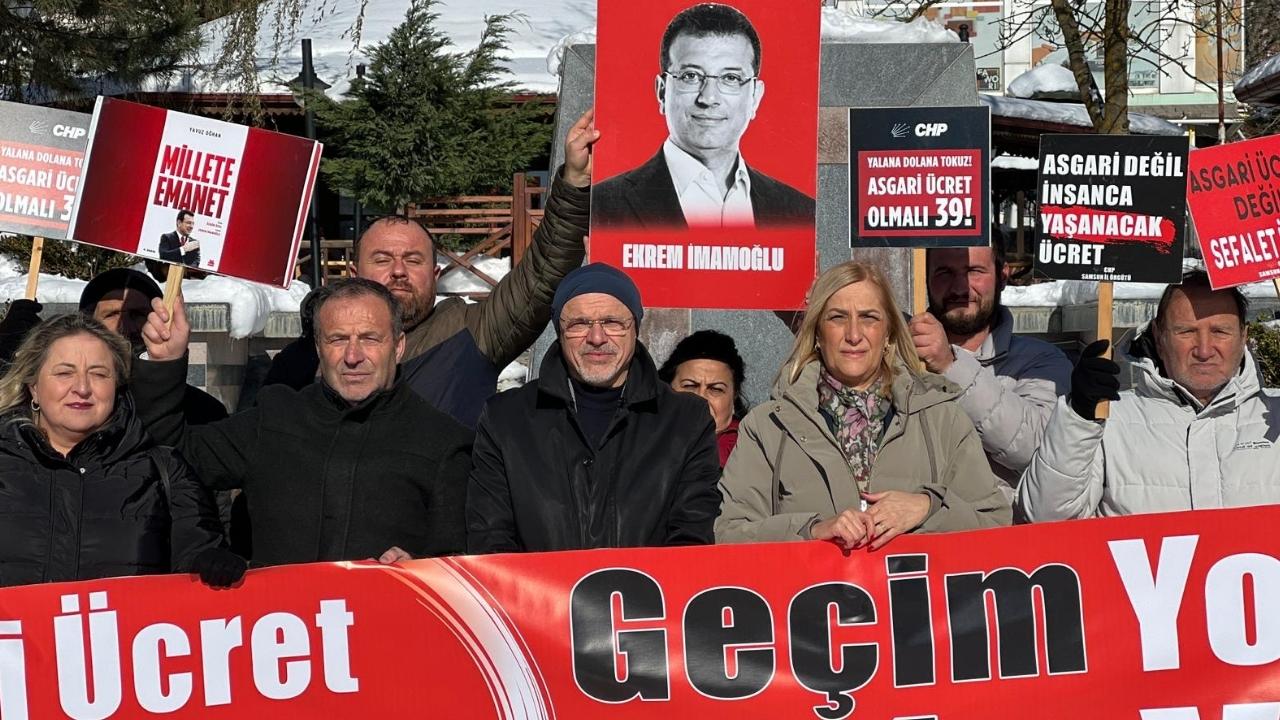 CHP Samsun İl Başkanı Özdağ: Asgari ücret sefalet ücretidir