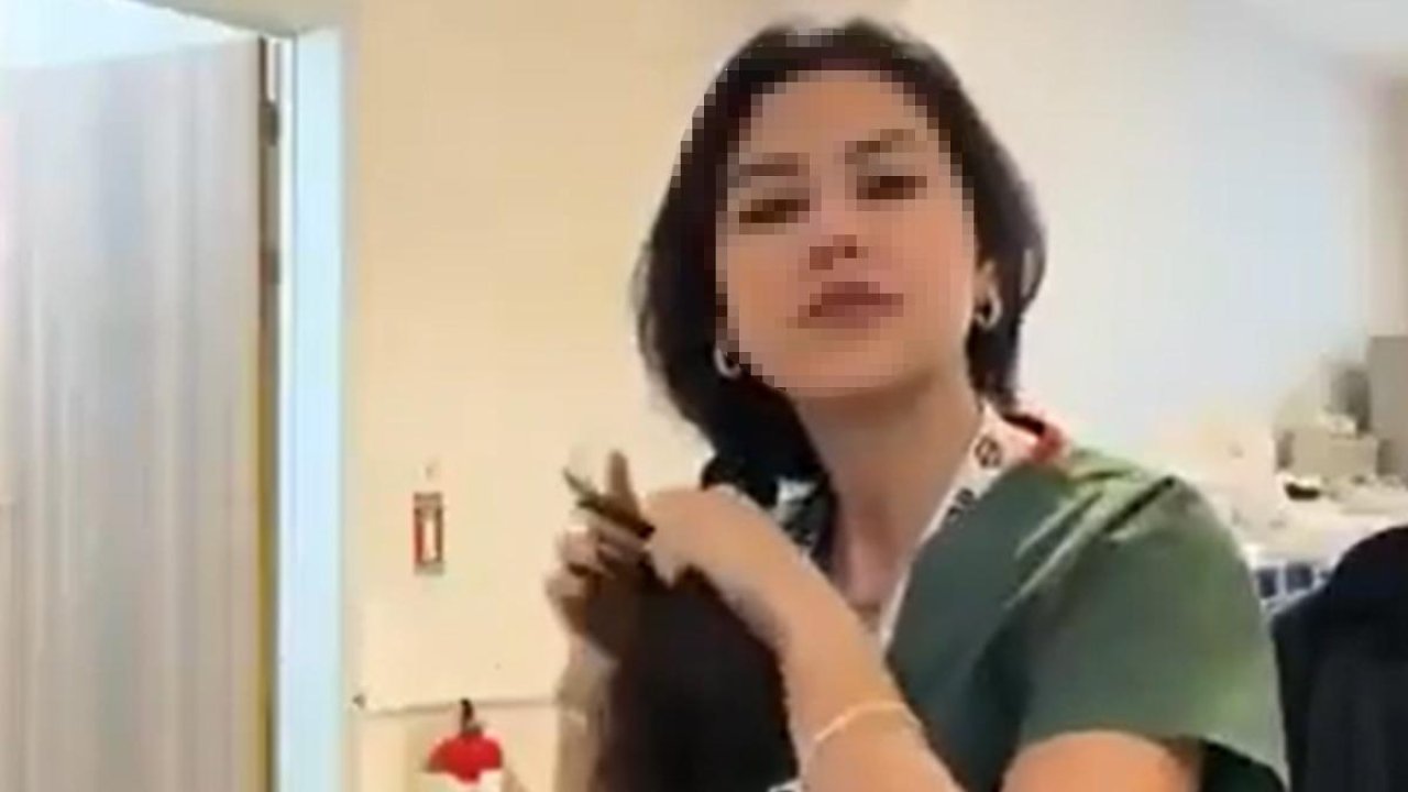 DEM Partililerin örgü akımına katılmıştı! Sosyal medyada gündem olan hemşire gözaltına alındı