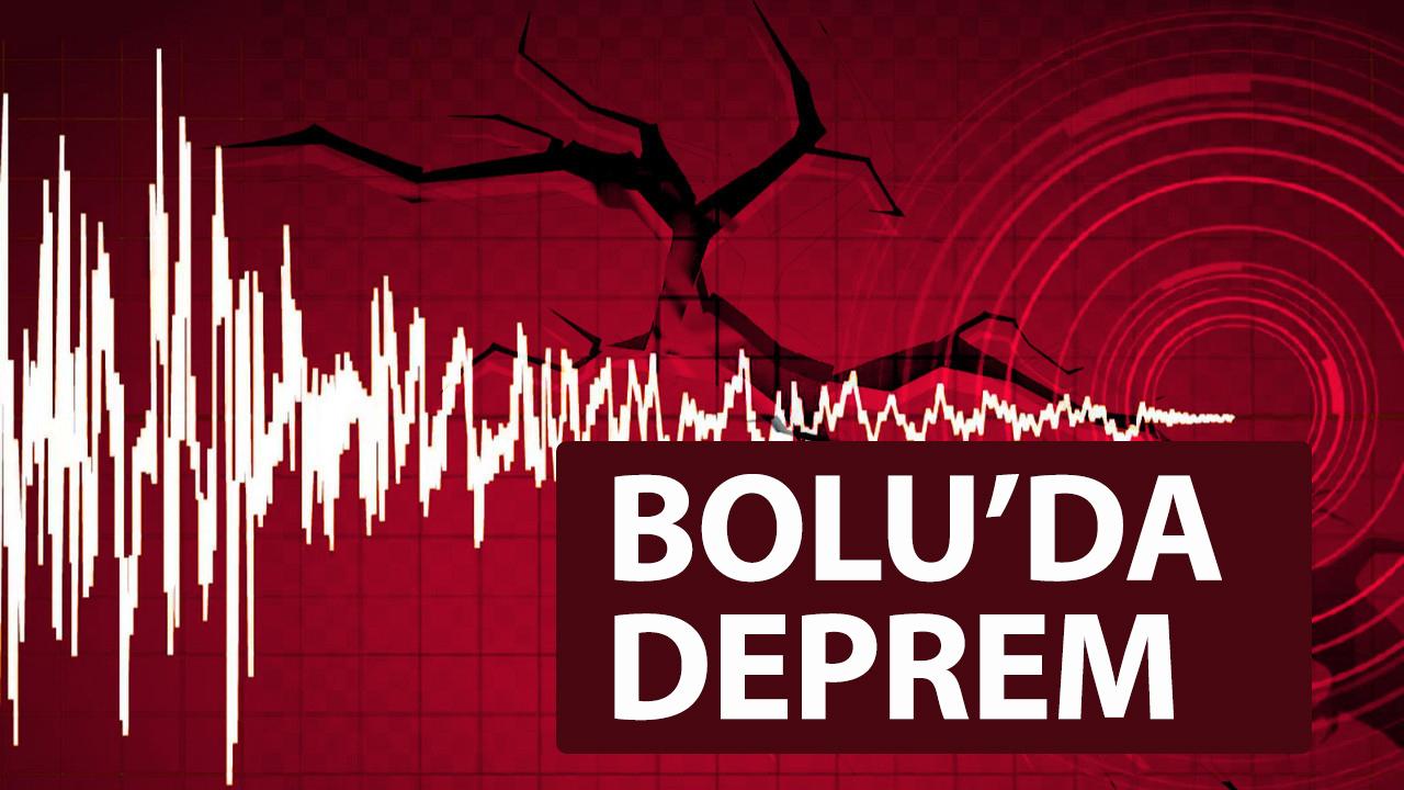 Deprem mi oldu? 30 Ocak Cuma Bolu'da deprem