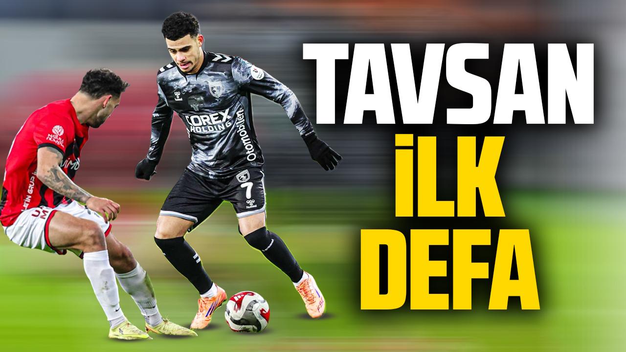 Elayis Tavsan: Samsunspor formasıyla gol ve asistler yapmak istiyorum