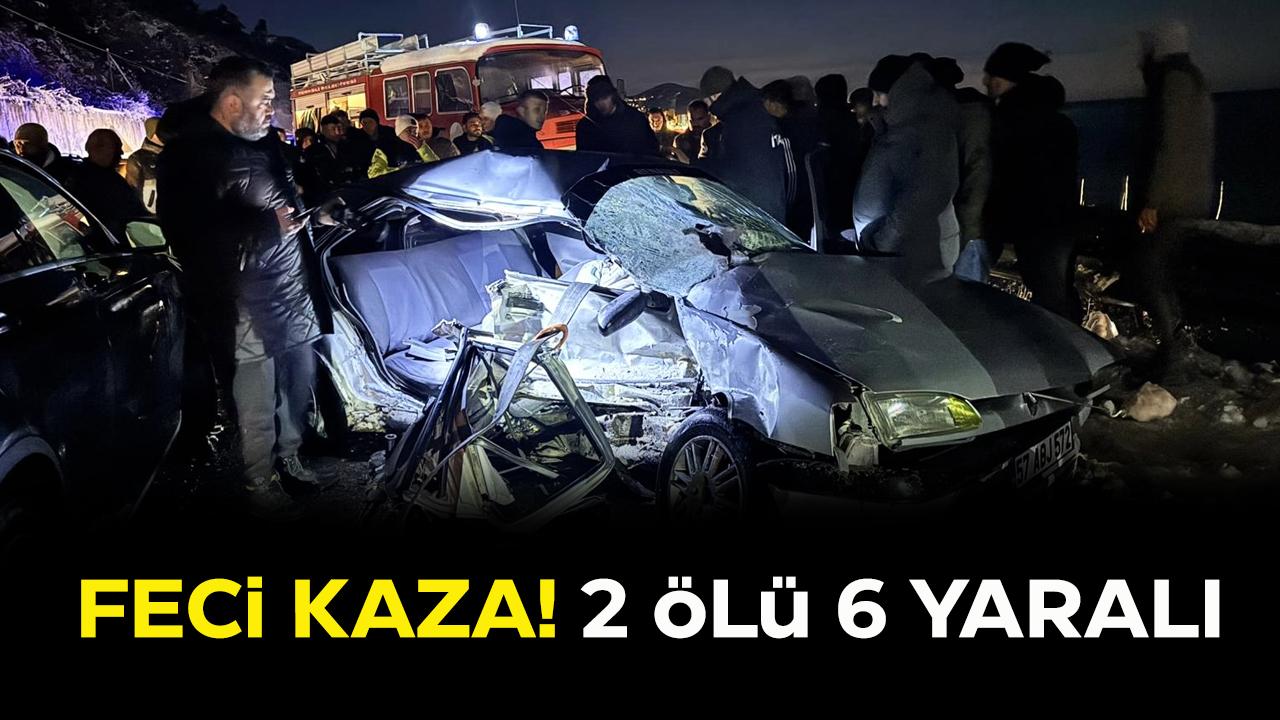 Feci kaza! 2 kişi öldü, 6 kişi yaralandı