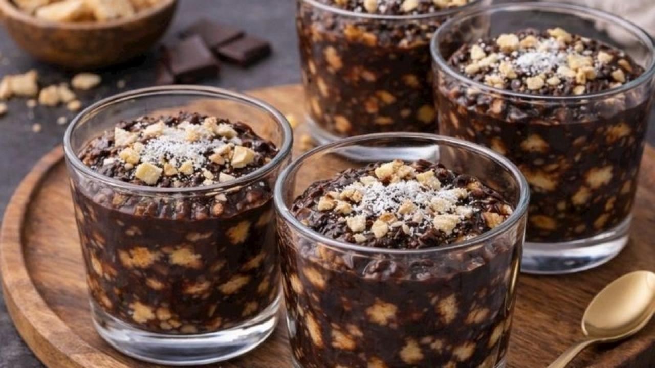 Fırın kullanmadan hazırlanan mozaik tatlı tarifi