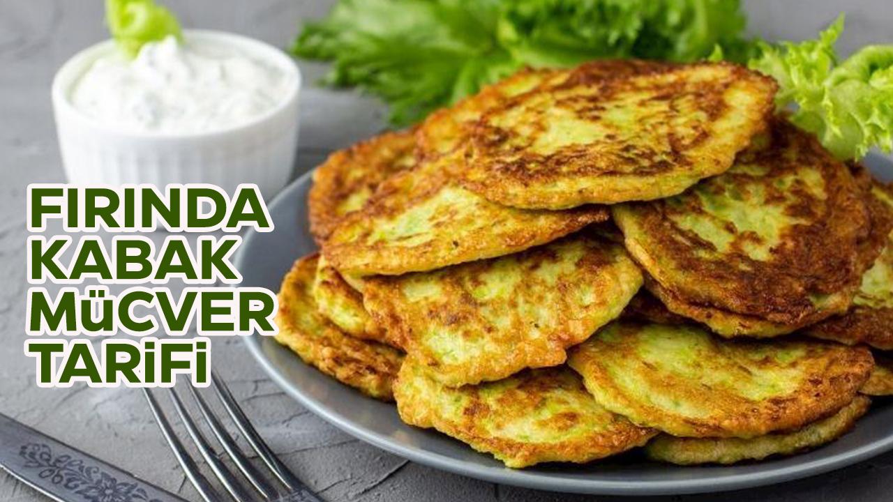 Fırında kabak mücveri tarifi