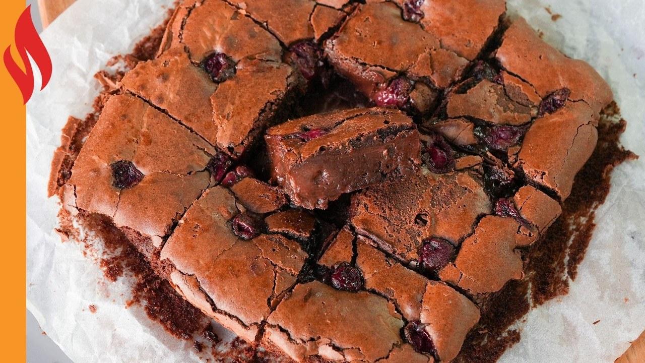 Fırından çıkan en pratik brownie tarifi