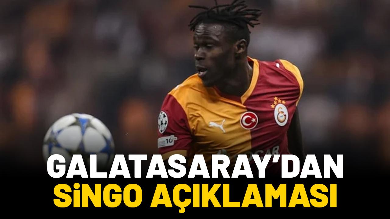 Galatasaray'dan 'Singo kronik sakat' iddialarına sert yanıt geldi
