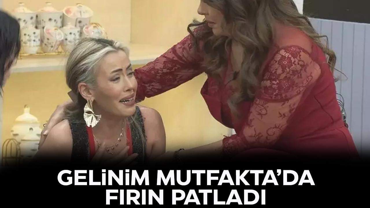 Gelinim Mutfakta'da korku dolu anlar! Fırın patladı