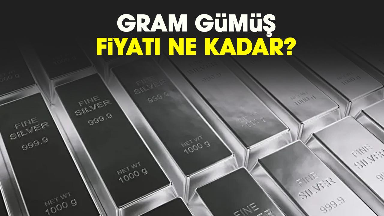 Gram gümüş fiyatı ne kadar?