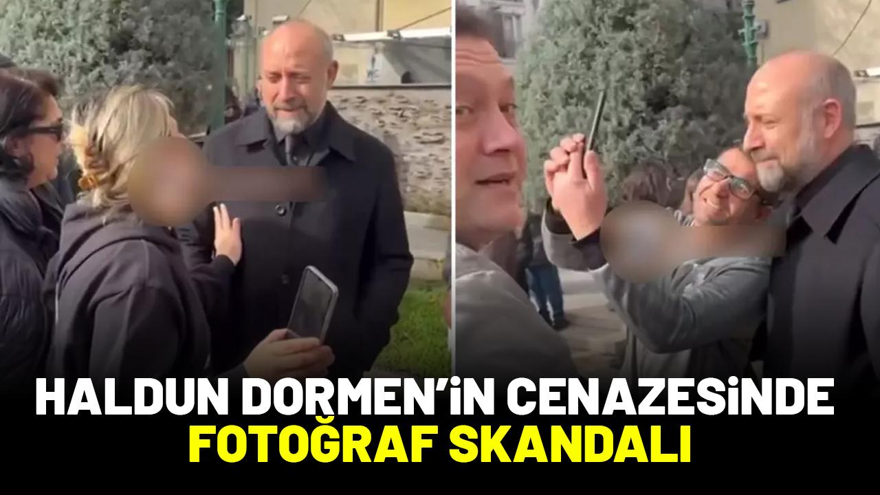 Haldun Dormen'in cenazesinde 'fotoğraf' skandalı!