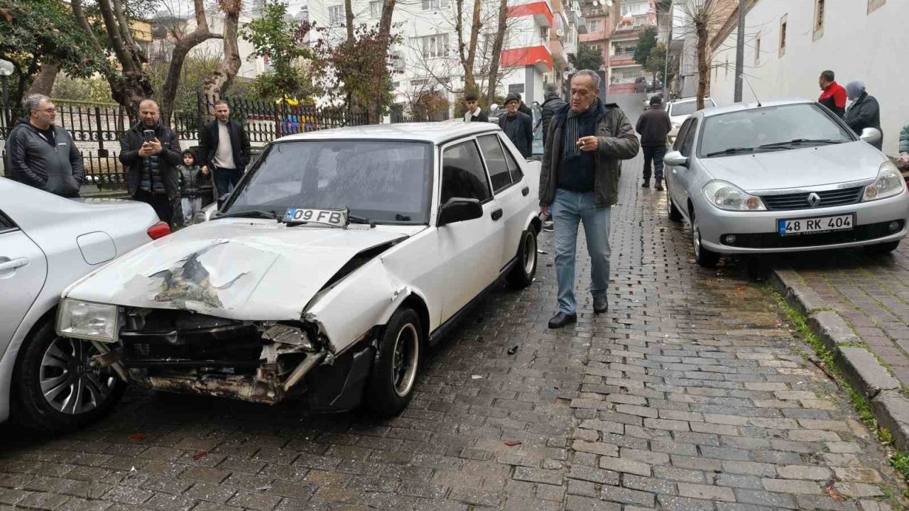 İlginç kaza, şoförün biri kaçtı, diğeri alkollü çıktı