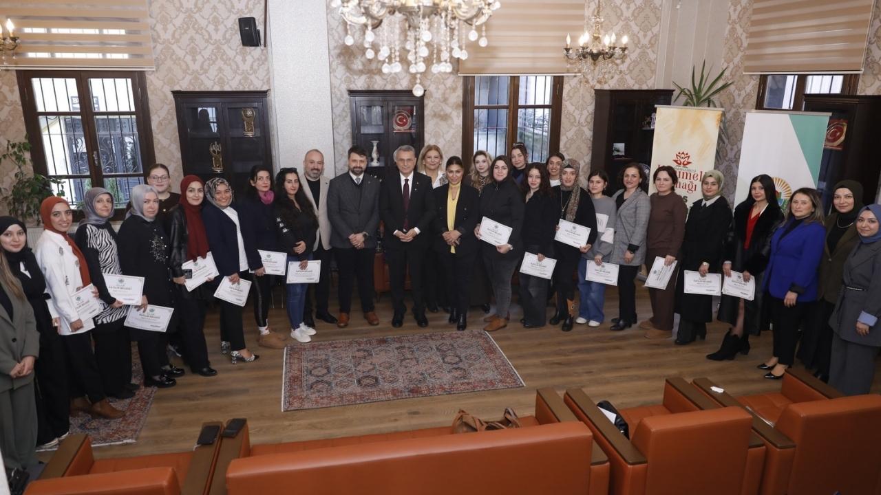 İlkadım’da kursiyerler sertifikalarını aldı