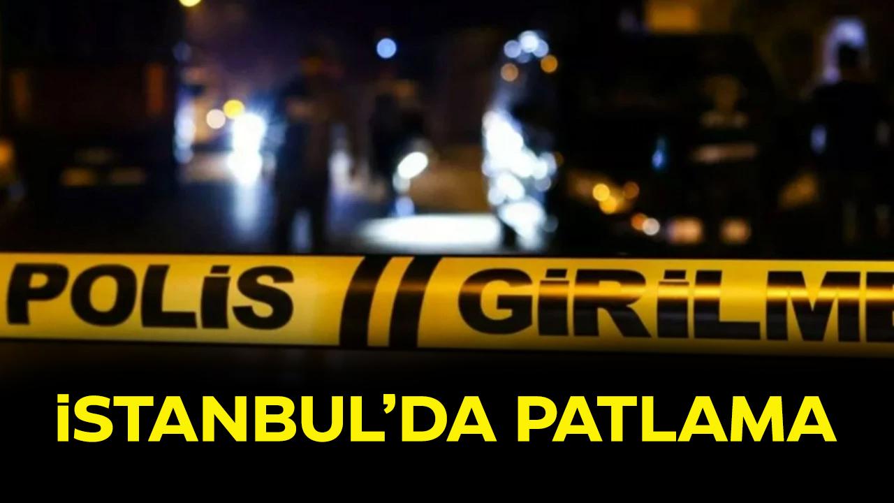 İstanbul'da patlama! Ekipler alarma geçti