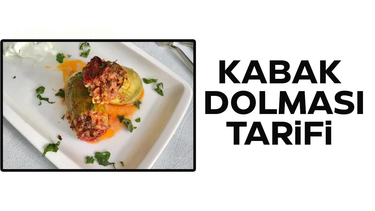 Kabak dolması tarifi