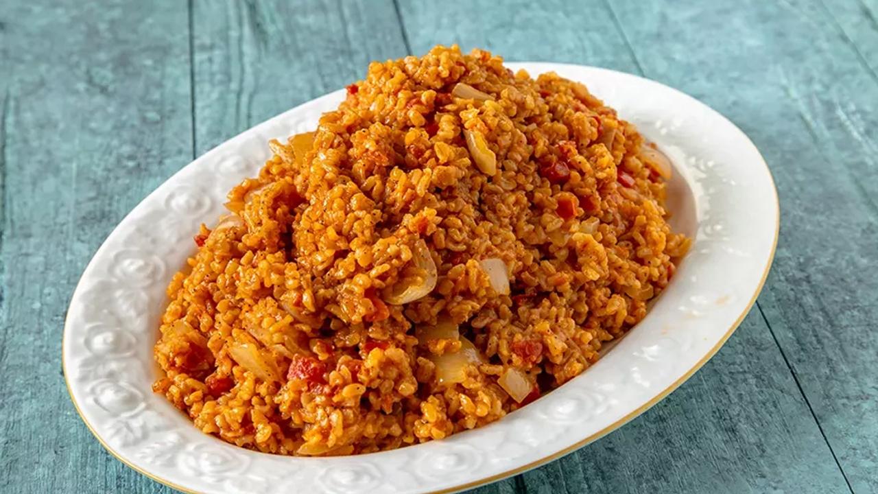 Kaymaklı bulgur pilavı tarifi