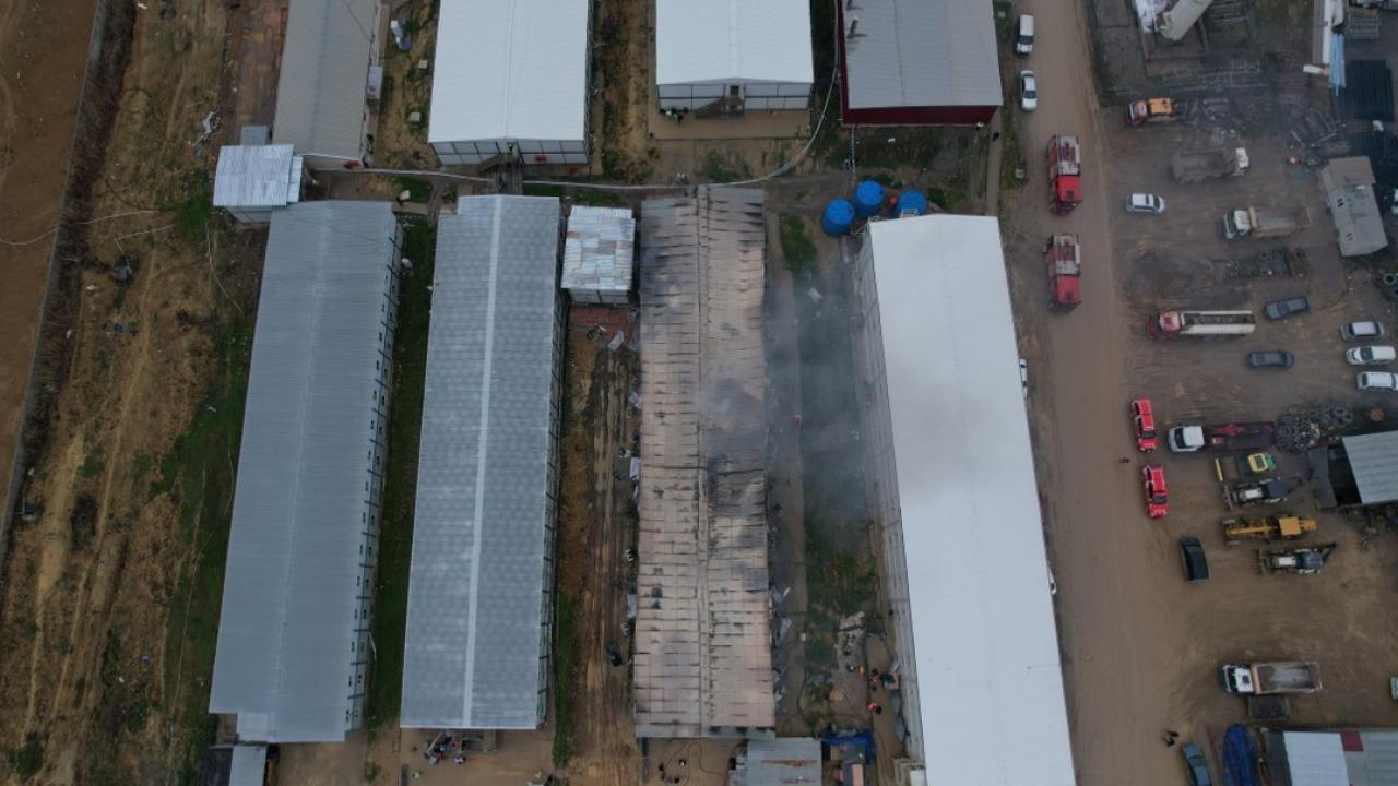 Korku dolu anlar! Şehir hastanesinde yangın