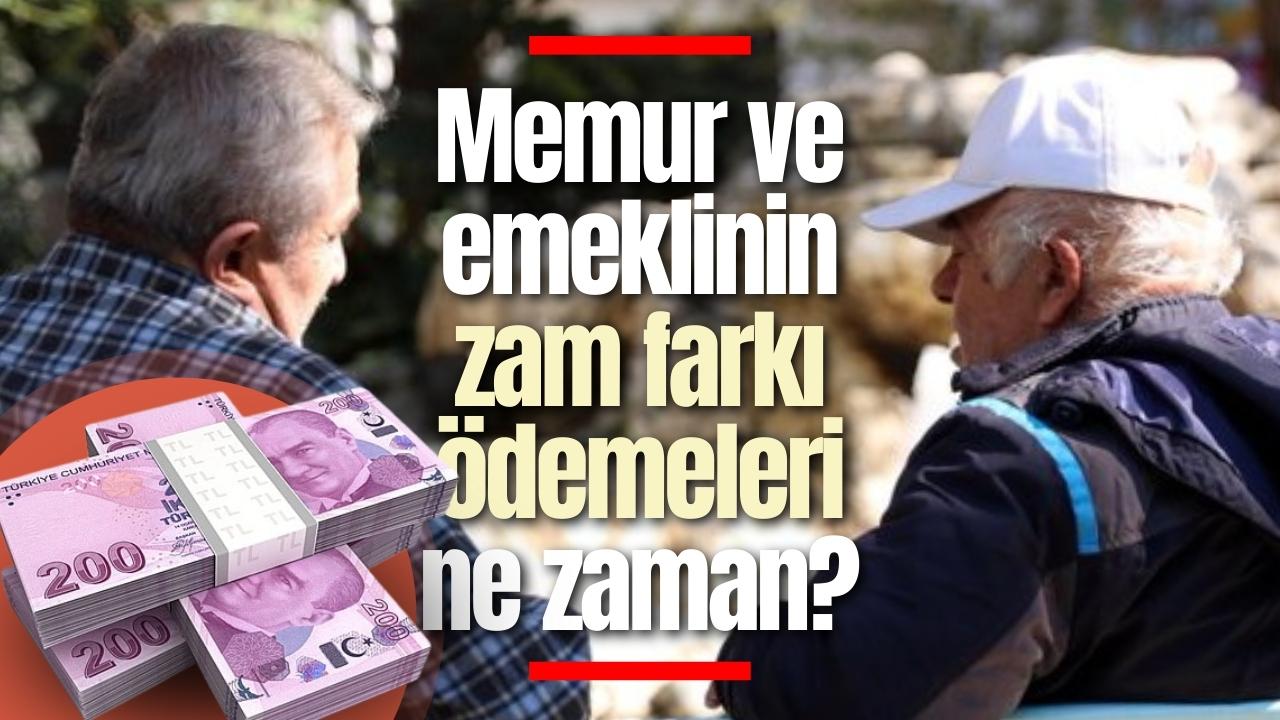 Memur ve emeklilerin zamlı maaşları ödeniyor