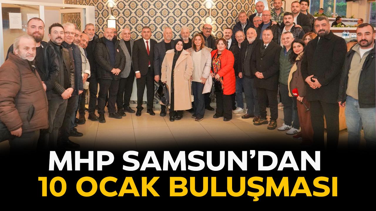 MHP Samsun İl Başkanı Burhan Mucur gazetecileri ağırladı
