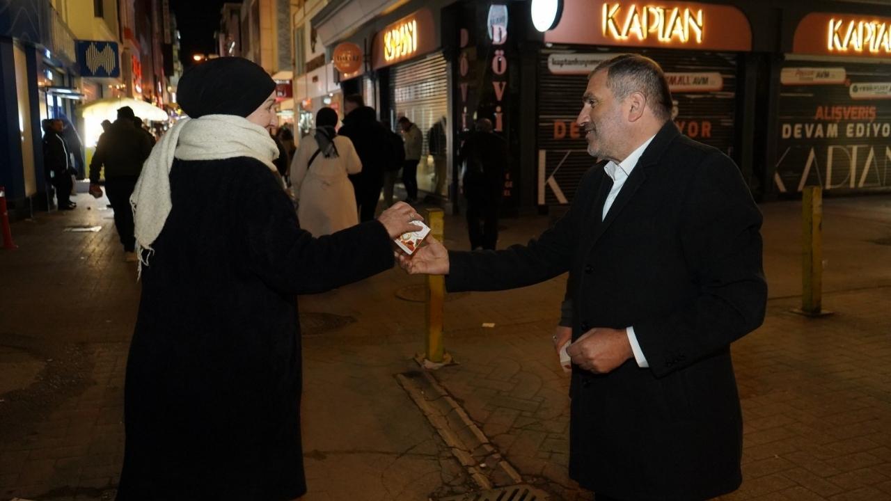 MHP Samsun'dan Miraç Kandili’ne özel ikram