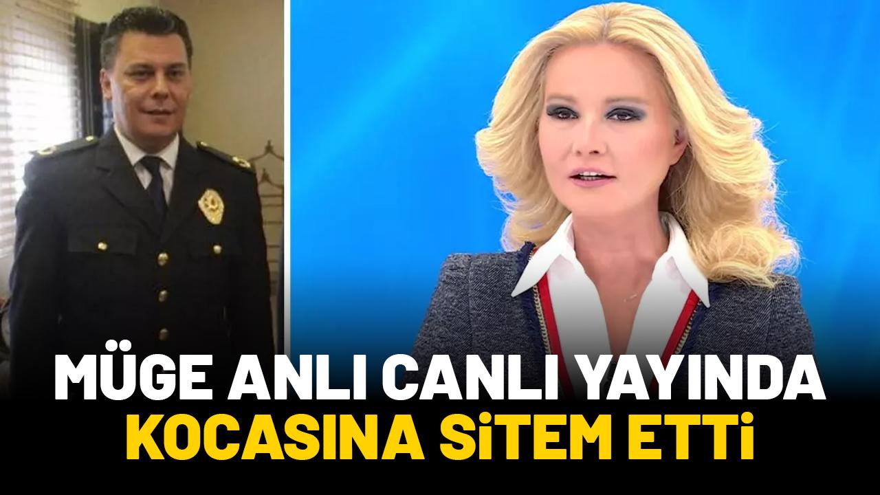 Müge Anlı canlı yayında kocasına sitem etti