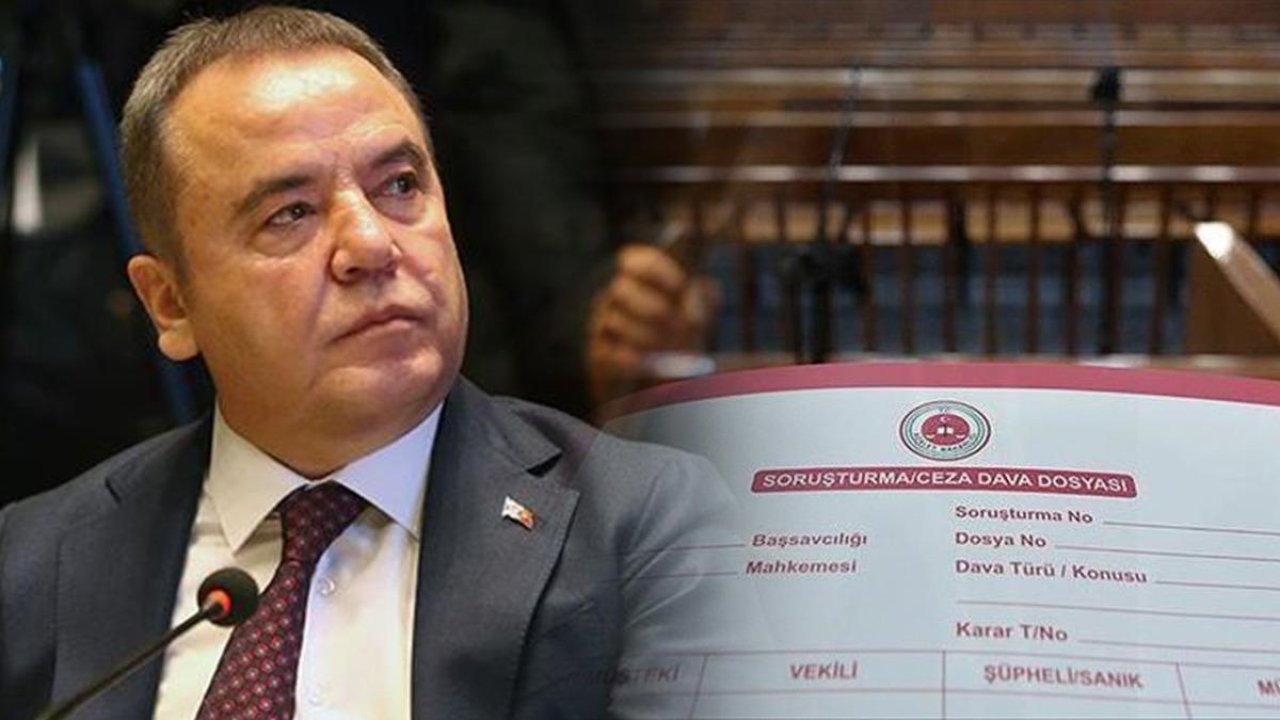 Muhittin Böcek de aralarında! Antalya Büyükşehir Belediyesi soruşturmasında iddianame hazırlandı