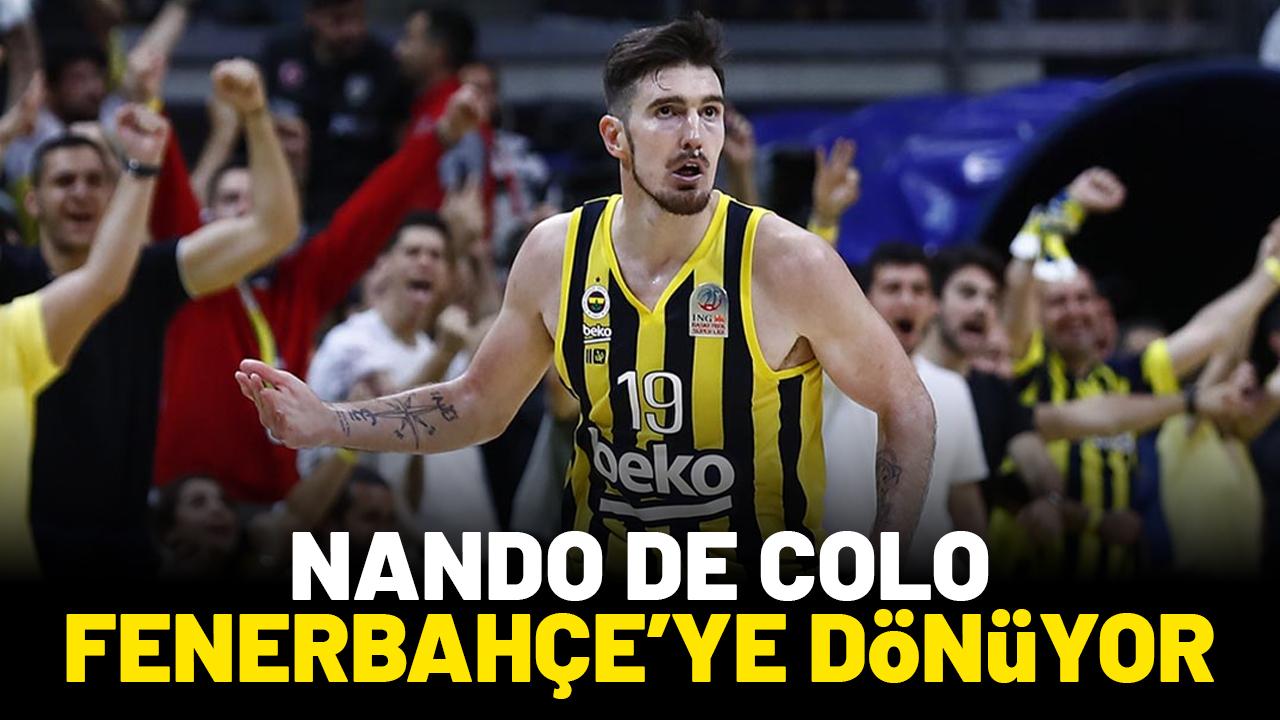 Nando de Colo Fenerbahçe Beko'ya geri dönüyor