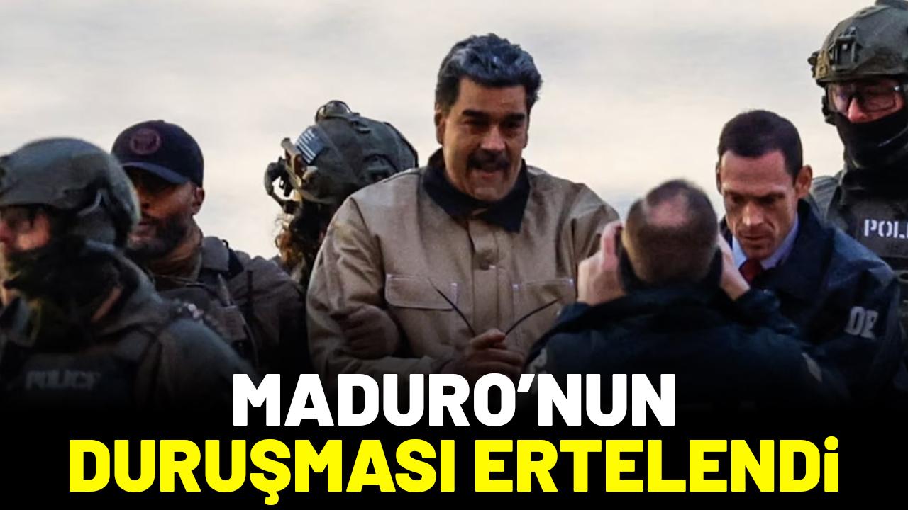 Nicolas Maduro'nun duruşması ertelendi! Maduro ne zaman yargılanacak?