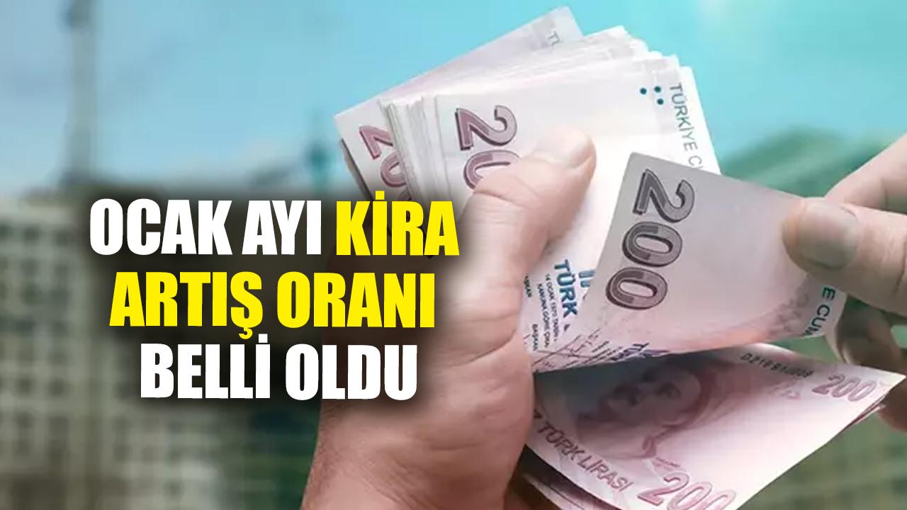 Ocak 2026 kira artış oranı belli oldu! İşte zam miktarı