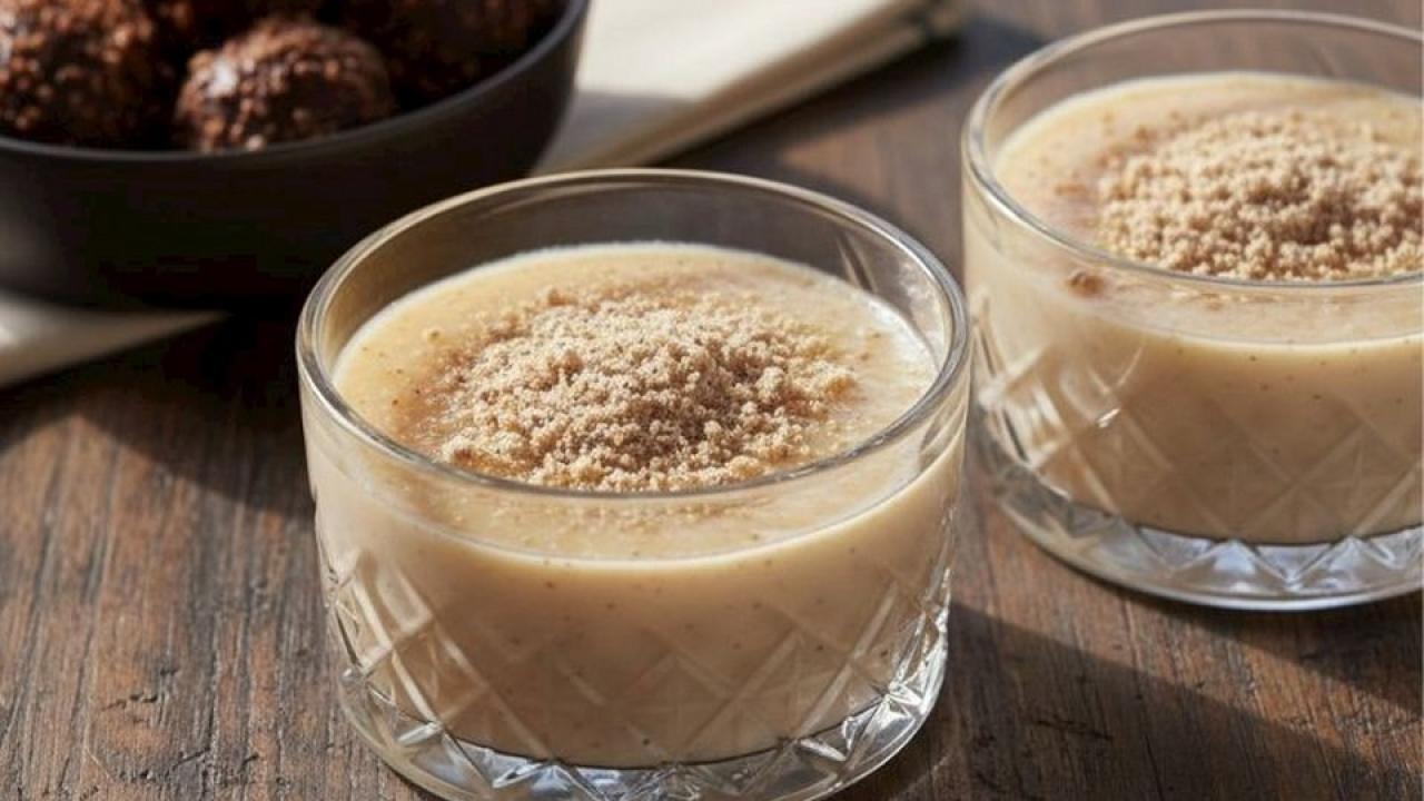 Osmanlı mutfağından günümüze bademli keşkül tarifi