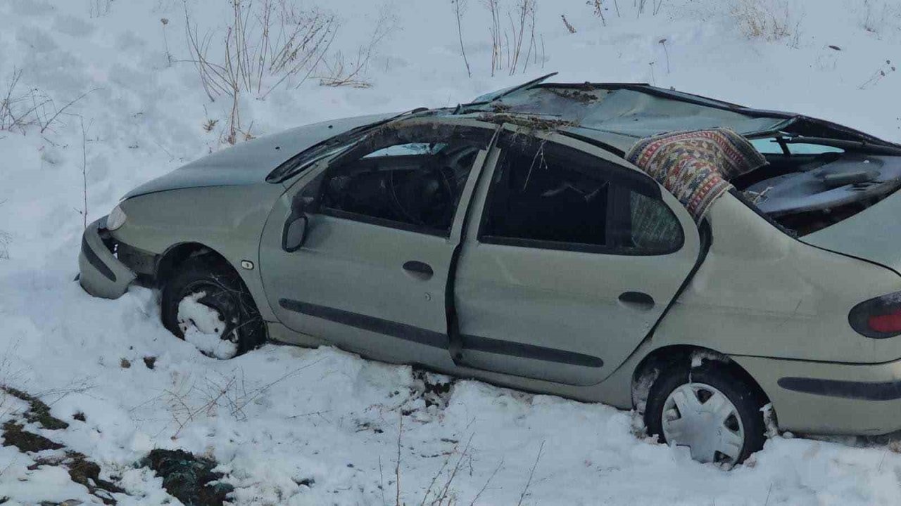 Otomobil takla attı: 5 yaralı