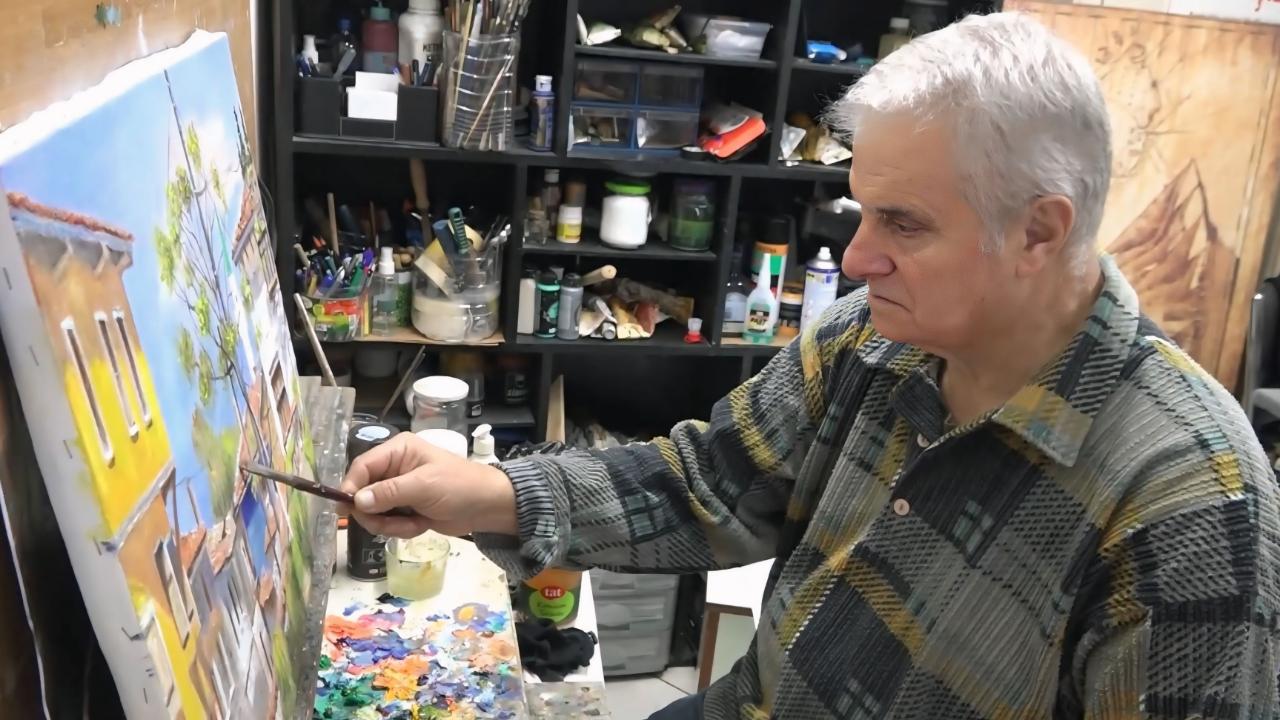 Ressam Özduman'ın eserleri birçok ülkede ilgi görüyor