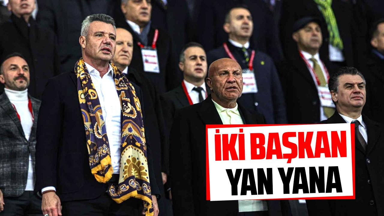 Sadettin Saran ve Yüksel Yıldırım yan yana