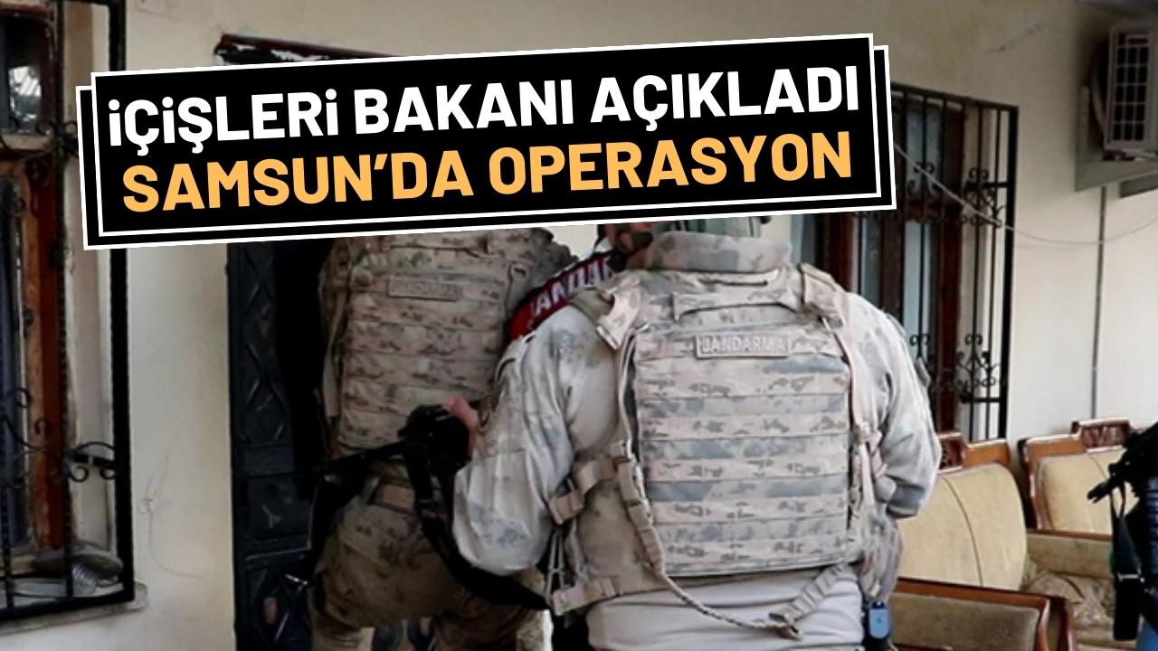Samsun dahil 23 ilde operasyon: 6 milyon uyuşturucu hap ile 270 kilogram uyuşturucu ele geçirildi