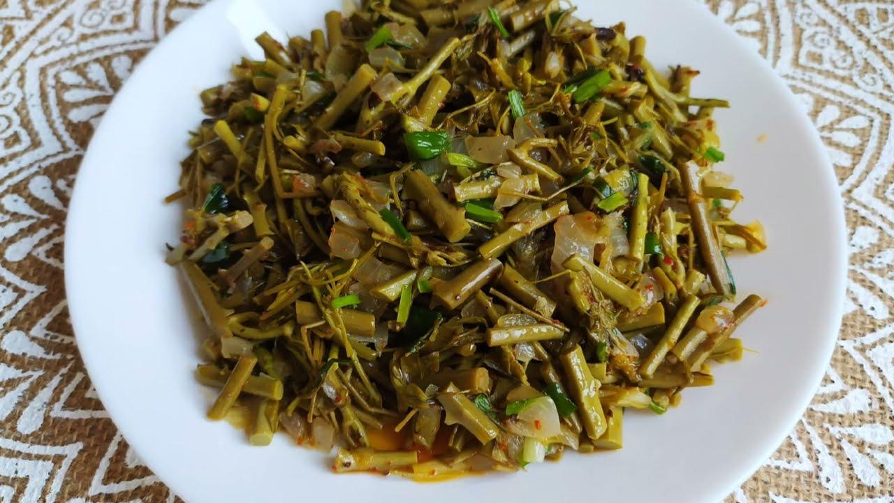 Samsun sofralarının gizli lezzeti kırcan otu kavurması tarifi