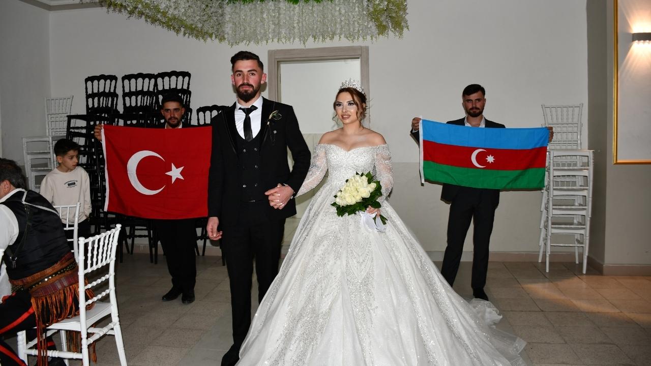 Samsun'a Azerbaycan'dan gelin