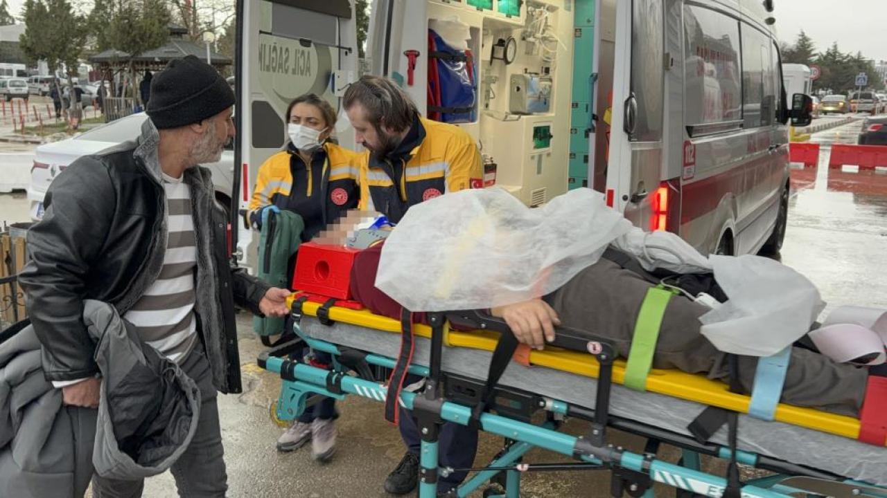 Samsun'da anten tamir ederken çatıdan düştü