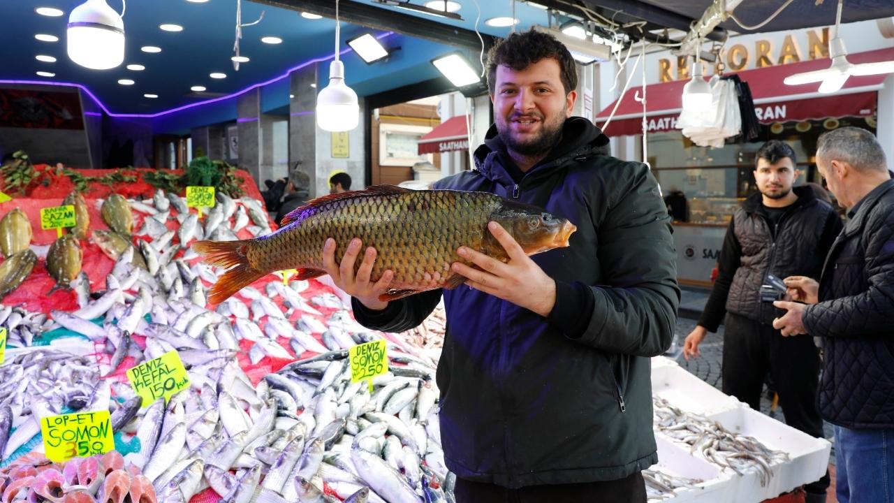 Samsun'da balık tezgahları şenlendi