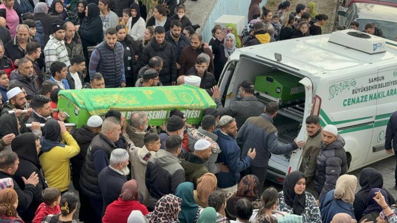 Samsun'da boğazı kesilerek öldürülen adam toprağa verildi