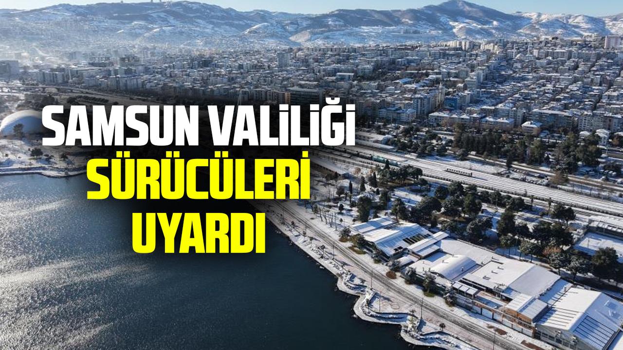 Samsun'da buzlanma ve don uyarısı yapıldı