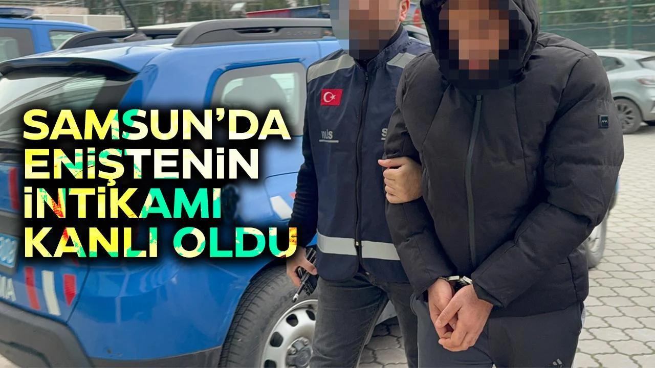 Samsun'da eniştenin intikamı! Kendini vuran kayınbiraderini vurdu