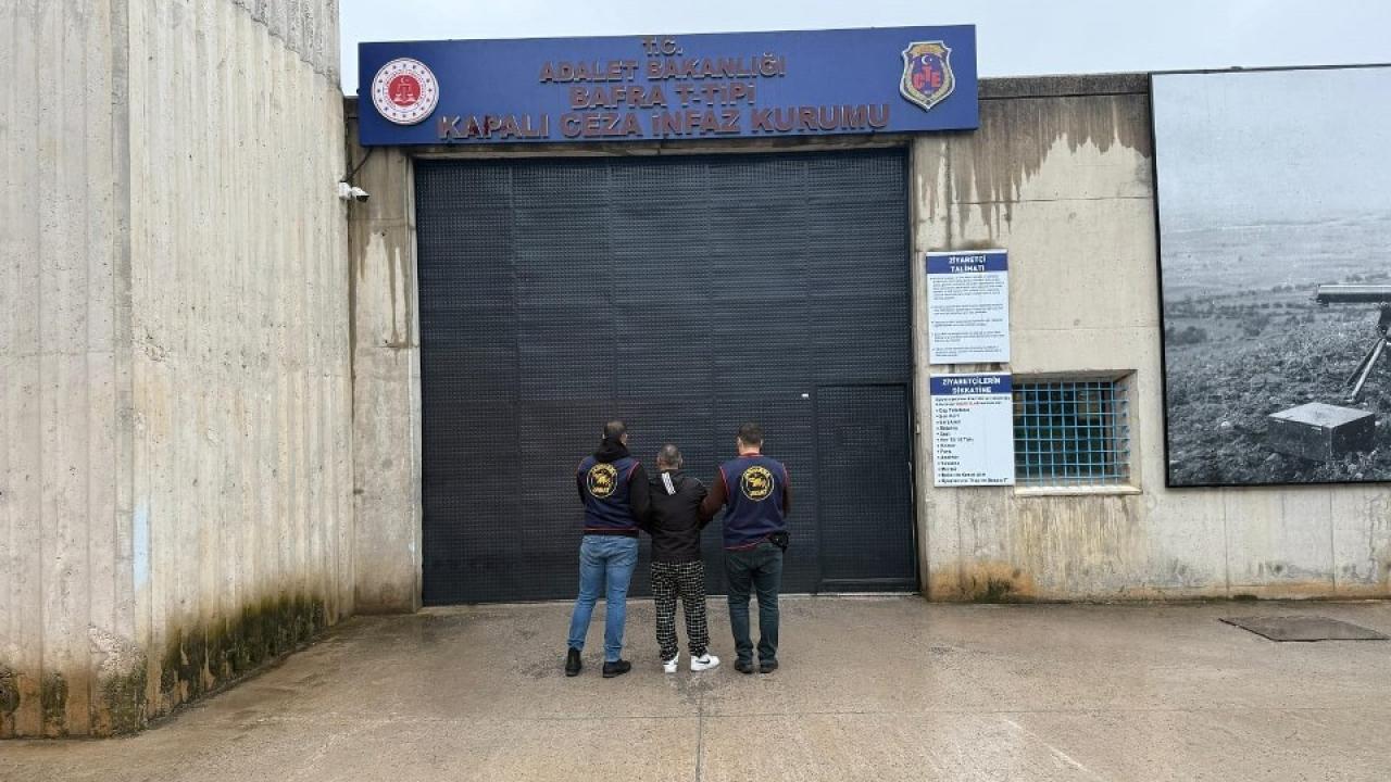 Samsun'da firari hükümlü yakalandı
