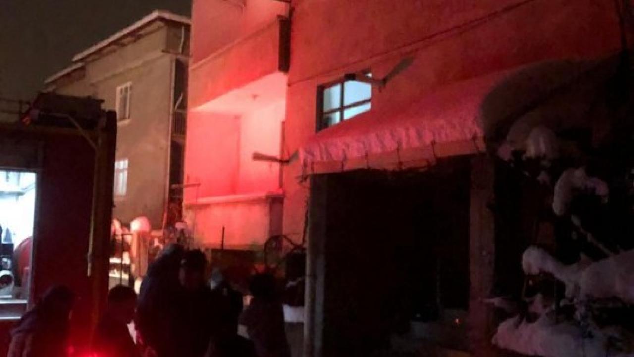 Samsun'da korkutan yangın!